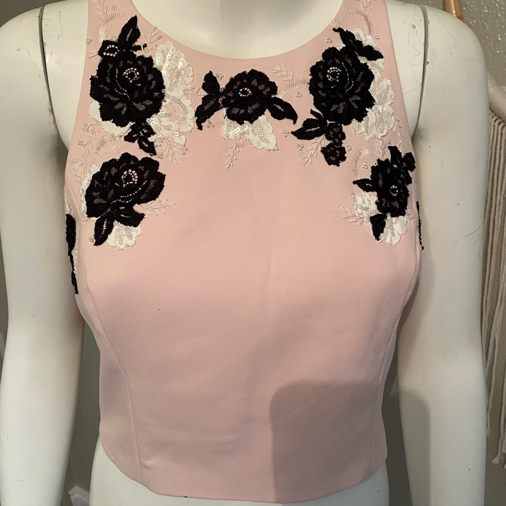 Noir Sachin & Babi Pink Garland Tank Medium Floral